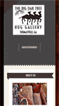 Mobile Screenshot of bigoakruggallery.com